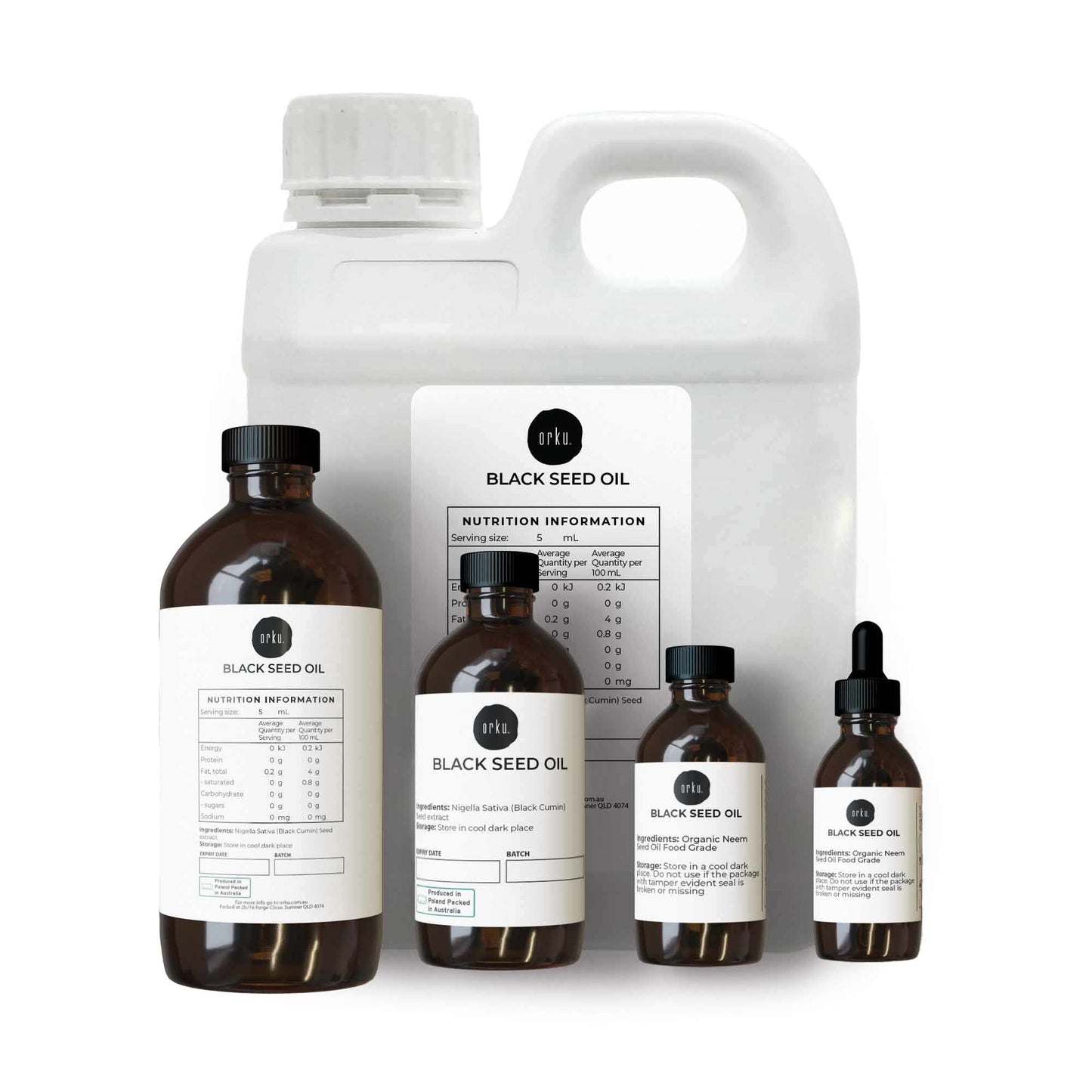 Pure Black Seed Oil 100% Nigella Sativa Cumin Seed Unfiltered Cold Pressed