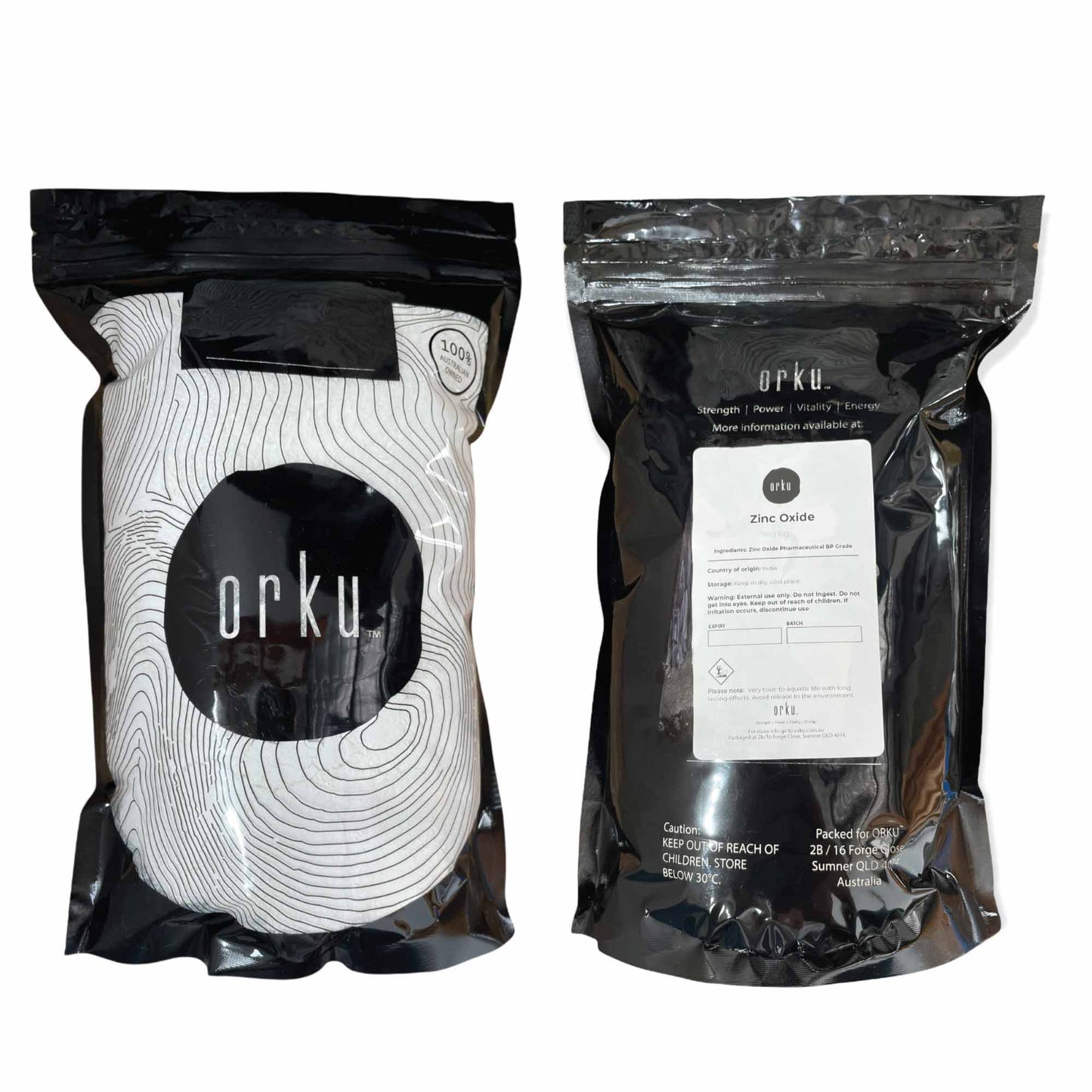 1Kg Zinc Oxide Powder BP Pharmaceutical Grade 99.9% Purity Resealable Bag