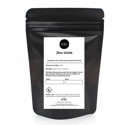 2Kg Zinc Oxide Powder BP Pharmaceutical Grade 99.9% Purity Resealable Bag