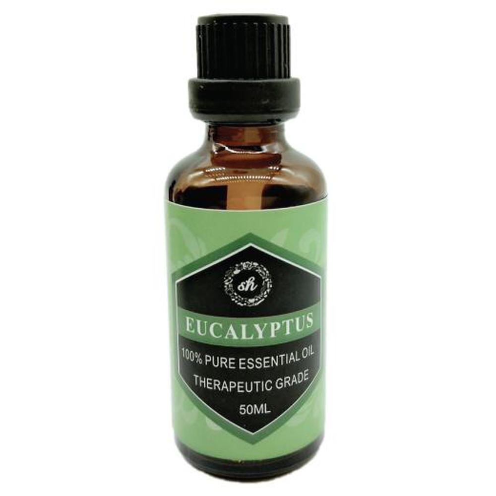 Eucalyptus Essential Oil 50ml - 100% Pure Therapeutic Grade - Aromatherapy