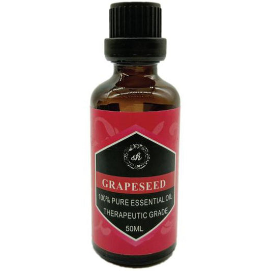 Grapeseed Essential Base Oil 50ml - 100% Pure Therapeutic Grade- Aromatherapy