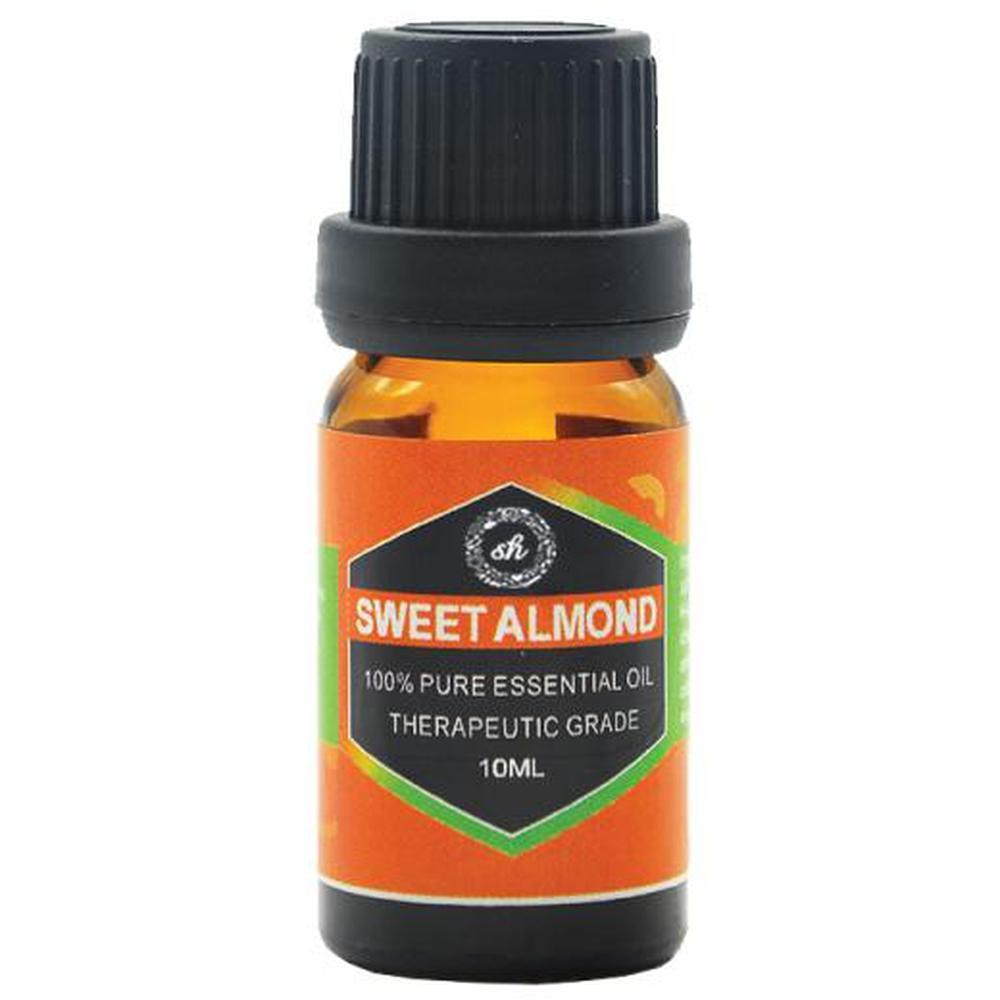 Sweet Almond Essential Base Oil 10ml - 100% Pure Therapeutic Grade - Aroma